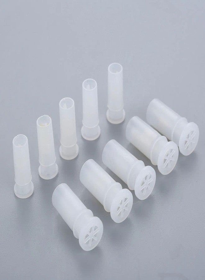 Zhuluck 100 Pcs Noise Makers Insert Squeakers, Plastic Dog Squeaky Toy Whistles,Insert Replacements DIY Accessories Toys,Dog Toy Replaceable Squeaker(15.5x4.8mm) - Image 1